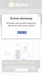 Mobile Screenshot of dezineup.com